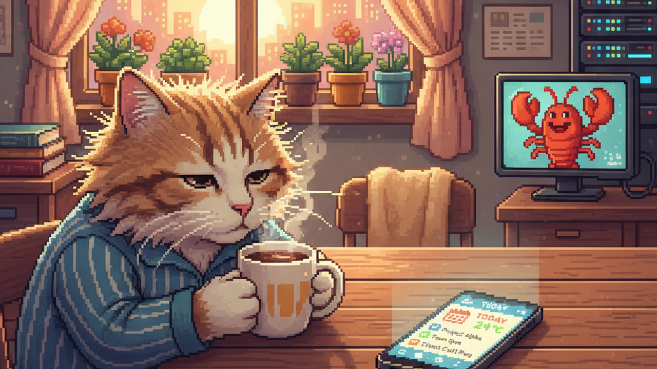 Il briefing mattutino preparato dal Claw