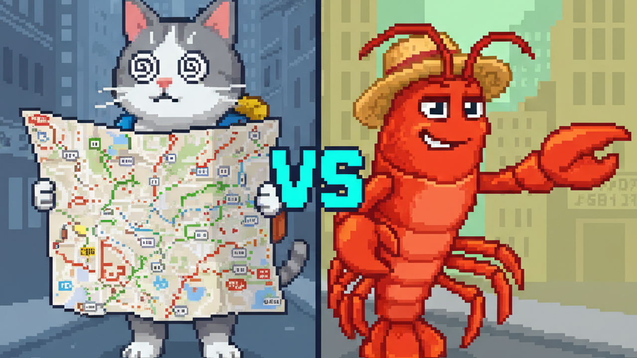 LangGraph vs OpenClaw: il navigatore GPS vs chi conosce già la strada