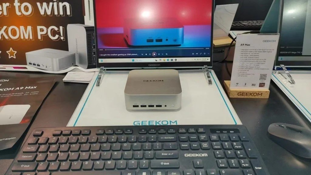 Geekom A9 Max mini PC Ryzen AI